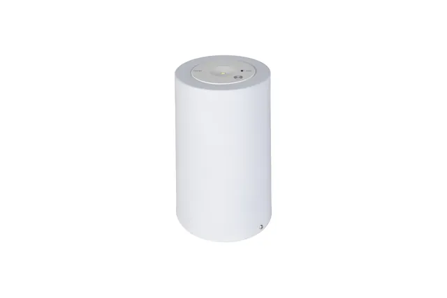LED Surface Mounted Cylinder Emergency Luminaire - D40 Classification