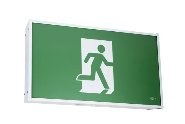 All-in-One Surface Mount 40M Jumbo LED Exit
