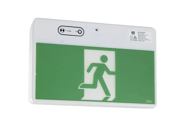 All-in-One Surface Mount LED Exit