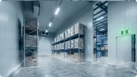 Coldroom emergency lighting