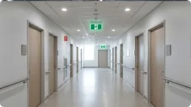 Healthcare emergency lighting